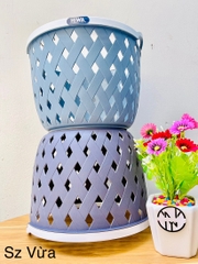 SỌT RỔ TRÒN ĐAN SIZE VỪA 24,5x19 CTY HIWA