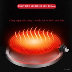 BẾP HỒNG NGOẠI CHEFS ĐEN DÙNG MỌI LOẠI NỒI (20)