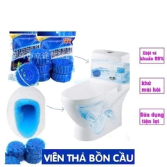 Combo 10 Viên Thả Bồn Cầu Khử Mùi Màu Xanh (1)