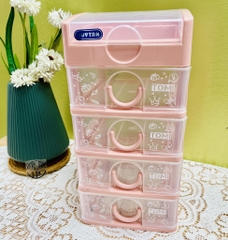 Tủ Nhựa Mỹ Phẩm Mini 5 Ngăn Cty Duy Tân (6)