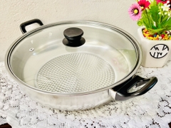 NỒI INOX 28cm NẮP THUỶ TINH LOẠI NẶNG (5)