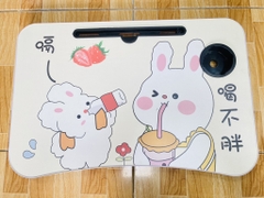 Bàn Học Hoạt Hình 2 Chân Có Khay Để Ly Để Ipad (6)