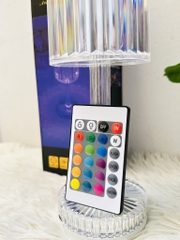 Đèn bàn pha lê kim cương có remote 16 màu (9)