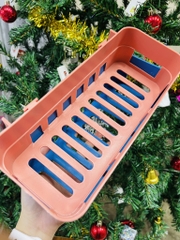 Kệ Đựng Đồ Dán Tường Siêu Dính Size To 25cm (1)
