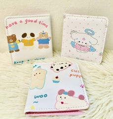 VÍ GẤP NHIỀU NGĂN, PUPPY CUTE NHIỀU MÀU (5)