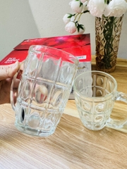 Ly Thuỷ Tinh Uống Bia Truyền Thống Cao Cấp (1)