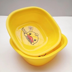 CHẬU NHỰA 27cm NHIỀU MÀU HÌNH VỊT (1)