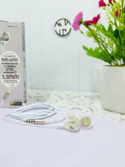 TAI NGHE CÓ DÂY REMAX 670 CHÍNH HÃNG 3.5mm