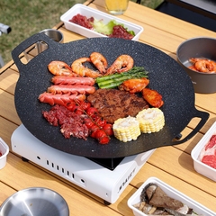 CHẢO NƯỚNG VÂN ĐÁ BBQ SIZE 34cm (5)
