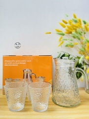 BỘ BÌNH KÈM 4 LY THUỶ TINH LỚN (5)