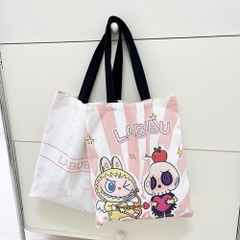 Túi Xách Vải Tote Labubu (3)