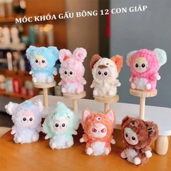 MÓC KHOÁ GẤU DÂU 12 CON GIÁP (4)