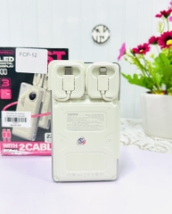 PIN SẠC DỰ PHÒNG 22.5W FCP12 REAMX CHÍNH HÃNG 10.000mah CÁP LIỀN PIN
