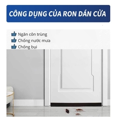 Thanh Nẹp Chặn Khe Hở Của Đa Năng, Chống Côn Trùng Loại Nhựa (2)