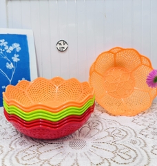 RỔ NHỰA ĐAN NHIỀU MÀU SIZE 21cm