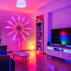 Dây Đèn Pháo Phao 9 Nhánh (Xài App + Remote)