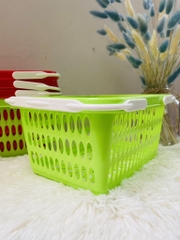 GIỎ 2 QUAI SIZE VỪA , NHIỀU MÀU (2)
