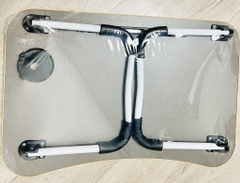 BÀN HỌC GẤP GỌN CÓ KHAY ĐỂ IPAD + LY NƯỚC MẪU TRƠN (6)