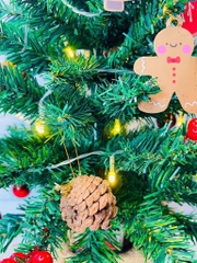 Cây Thông Noel 60cm Kèm Phụ Kiện Đèn Led Mẫu Mới (14)