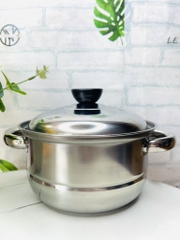 NỒI HẤP INOX 21cm CÓ VỈ (4)