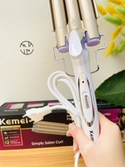 MÁY UỐN TÓC 3 TRỤC KEMEI 1010 CHÍNH HÃNG (20)
