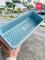 RỔ NHỰA DÀI HÀNG CTY 11x28cm (1)