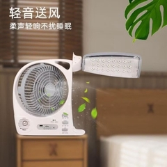 Quạt Đèn Loa Tích Điện 6 Chức Năng Trong 1 Size To (39)