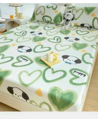 Ga Giường 1m6 X 2 Mét Chun Siêu Xinh Kute (6)