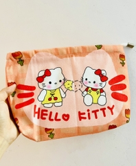 TÚI ĐỰNG MỸ PHẨM, MAKEUP KITTY CAM (3)