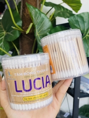 Hộp 200 Tăm Bông Thân Gỗ Cty LUCIA (2)