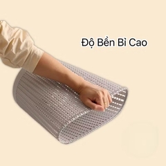 Thùng Rác size 25x20cm nhựa đan mây Văn Phòng Nhựa (4)