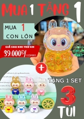 TÚI MÙ LABUBU PHÁT SÁNG SIZE TO 7,5cm ( TẶNG 1 SET 3 TÚI MÙ NHỎ 9K) (4)