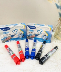 BÚT VIẾT LÔNG THIÊN LONG XANH ĐỎ LOẠI TO (0.5)