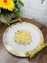 DĨA ĐỂ THỰC PHẨM 30cm DECOR PHONG CÁCH CHÂU ÂU SANG TRỌNG (3)