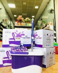 Bộ Lau Nhà Coco 07 Xoay 360 Độ Kèm Thùng Full Box (14)