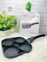 Khuôn chảo rán trúng 4 lỗ tròn loại tốt (9)