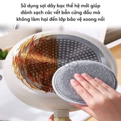 BÔNG CƯỚC RỬA CHÉN 2 MẶT XỊN (0.5)