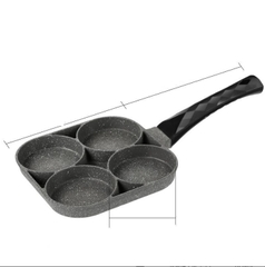 Khuôn chảo rán trúng 4 lỗ tròn loại tốt (9)