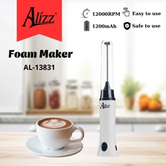 Máy Tạo Bọt Cafe Đánh Foam Trứng Cầm Tay Sạc Điện ALIZZ 13831 (10)