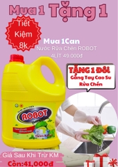 Can Nước Rửa Chén 4 Lít Robot Cty chính hãng ( Tặng Khay Lọc Rác Thiên Nga) (3)