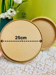 Mẹt Nhựa Giả Tre 25cm Cty Thành Đạt (2)