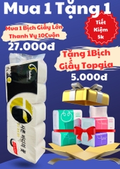 LỐC 10 CUỘN GIẤY KHÔNG LÕI THANH VY (2)