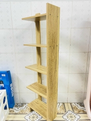 Kệ gỗ 5 tầng tiện dụng loại dày, cao 1.2m ( kệ góc tường) (7)