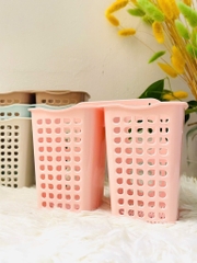 ỐNG 2 NGĂN CẮM ĐŨA, BÚT, BÀN CHẢI NHỰA HÀNG CTY (2)