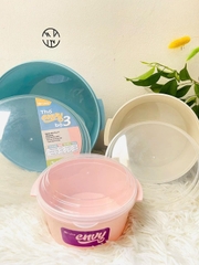 BỘ 3 THỐ TRÒN ENVY ĐỰNG THỰC PHẨM TRÒN (3)