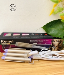 MÁY UỐN TÓC 3 TRỤC KEMEI 1010 CHÍNH HÃNG (20)