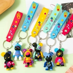Móc Khoá Gấu Beabrick Đa Sắc (2)