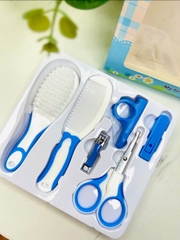 Bộ 6 món chăm sóc Tóc móng tay cho trẻ Kèm Lược Kéo (3)