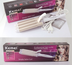 MÁY UỐN TÓC 3 TRỤC KEMEI 1010 CHÍNH HÃNG (20)