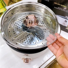 NỒI LẨU ĐIỆN MITSU 28CM XỊN (20)